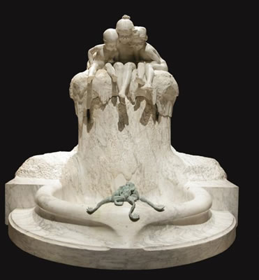 Sample artwork by Max Blondat (1872 - 1926), known for bas relief sculpture, public monuments - View similar artists and auction records