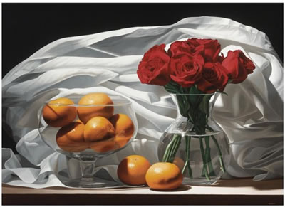 TANGERINES AND ROSES