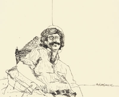 Portrait of Kalal Goud: Self-portrait