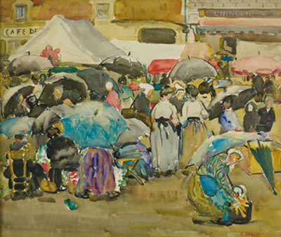 MONTMARTRE by Alice Schille - Auction record, sale price, and art valuation. Compare with similar artists and explore comparable artworks.