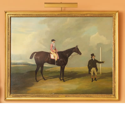 PORTRAIT OF HEXGRAVE, JOCKEY UP, WITH OWNER by David Dalby - Auction record, sale price, and art valuation. Compare with similar artists and explore comparable artworks.