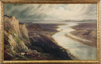 THE TAY, FROM KINNOUL HILL by Edward Hargitt - Auction record, sale price, and art valuation. Compare with similar artists and explore comparable artworks.