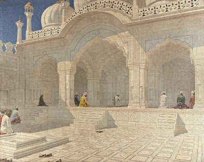 PEARL MOSQUE AT DELHI