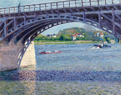 LE PONT D'ARGENTEUIL ET LA SEINE