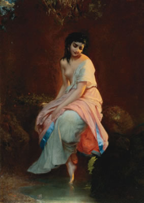 THE BATHER