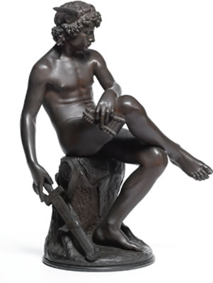 HERMES by Pierre Marius Montagne - Auction record, sale price, and art valuation. Compare with similar artists and explore comparable artworks.