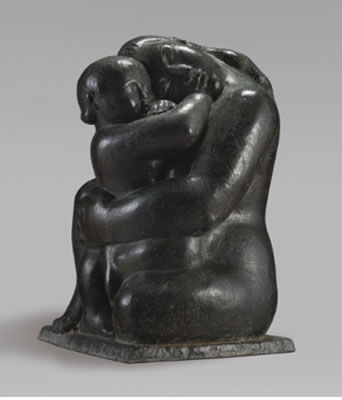 DEVOTION (MOTHER AND CHILD) by William Zorach - Auction record, sale price, and art valuation. Compare with similar artists and explore comparable artworks.