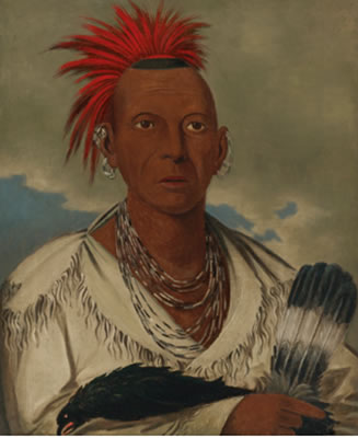 BLACK HAWK, PROMINENT SAUK CHIEF, SAUK AND FOX