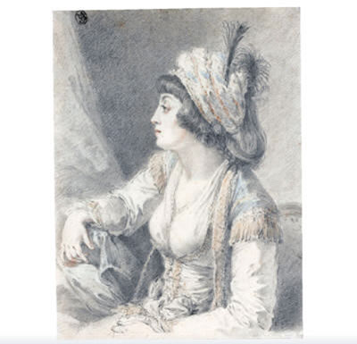THE 'VALIDE', THE SULTAN'S MOTHER by Augustin De Saint-Aubin - Auction record, sale price, and art valuation. Compare with similar artists and explore comparable artworks.