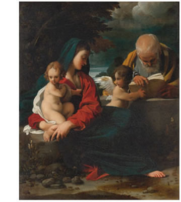 THE REST ON THE FLIGHT INTO EGYPT
