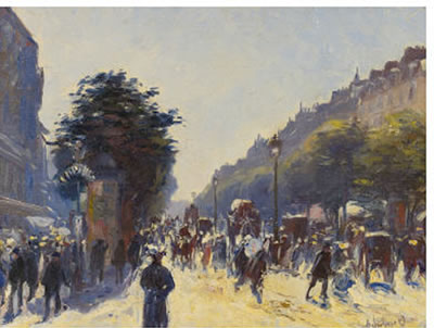 Sample artwork by Anatole Eugène Hillairet (fl.1880 - 1928), known for painting - View similar artists and auction records