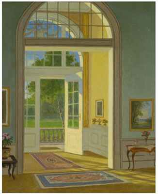 HALL AT HEATHERSBROOK YARD 'NIVA'