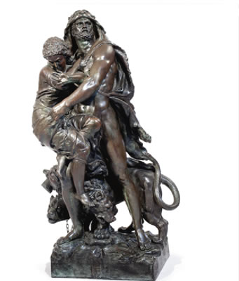 HERCULES, ATHENA AND CE`RBE`RE