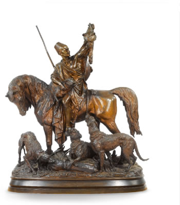 KABYLE AU RETOUR DE LA CHASSE