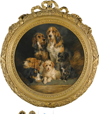 THE KENNEL CLUB: SALADIN, WITCHCRAFT, CHAMPION, STATELY, LADYE, DUSTY; OLD FAITHFULS: SALLY, GRAFF..., GORGIUS, ROCKWOOD, BELL... (TWO WORKS)