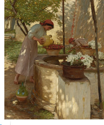 WINTER IN LIGURIA by Henry Herbert Thangue - Auction record, sale price, and art valuation. Compare with similar artists and explore comparable artworks.