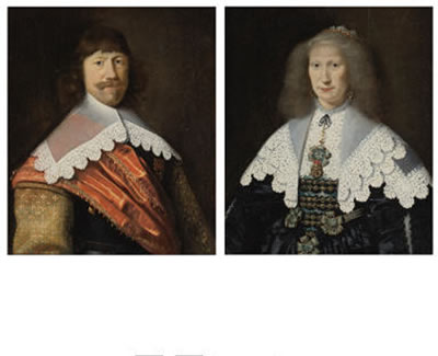 PORTRAIT OF A MAN; PORTRAIT OF A WOMAN (2)