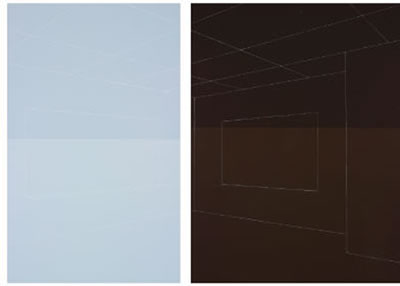 Sample artwork by Kate Shepherd (Born 1961), known for geometric abstract painting, site specific installation - View similar artists and auction records