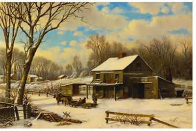 WINTER MORNING by Robert Decker - Auction record, sale price, and art valuation. Compare with similar artists and explore comparable artworks.