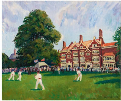 CRICKET MATCH, CAMBRIDGE