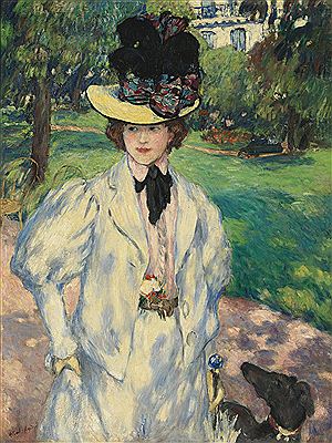 FEMME À LA PROMENADE by Albert Andre - Auction record, sale price, and art valuation. Compare with similar artists and explore comparable artworks.