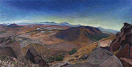 Sample artwork by Dr (Gerardo Murillo) Atl (1875 - 1964), known for easel and mural landscape painting - View similar artists and auction records