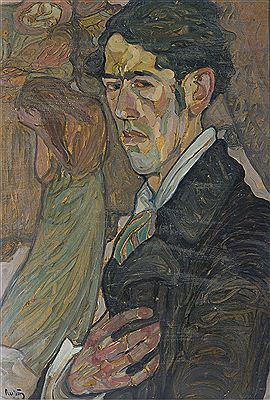 Portrait of Reuven (Zelicovici) Rubin: Self-portrait