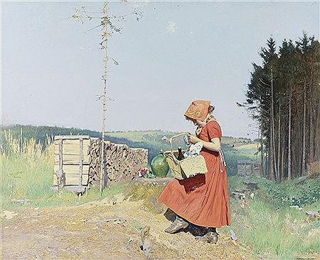 Sample artwork by Gottlieb Theodor von Hartenkampf (1871 - 1964), known for painting - View similar artists and auction records