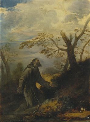 SAINT FRANCIS RECEIVING THE STIGMATA