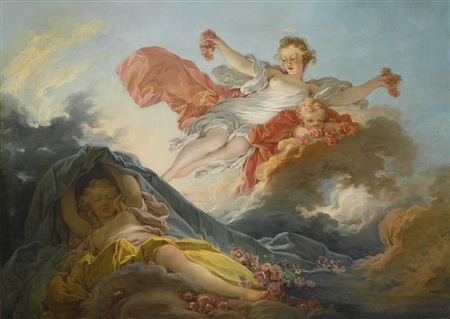 THE GODDESS AURORA TRIUMPHING OVER NIGHT by Jean-Honore Fragonard - Auction record, sale price, and art valuation. Compare with similar artists and explore comparable artworks.