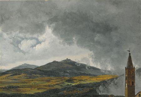 Sample artwork by Simon Joseph Alexandre-Clément Denis (1755 - 1813), known for landscape painting, royal court painter - View similar artists and auction records