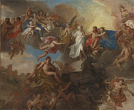 HERCULES AND HEBE by Louis Cheron - Auction record, sale price, and art valuation. Compare with similar artists and explore comparable artworks.
