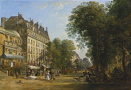 BOULEVARD MONTMARTRE by Caleb Robert Stanley - Auction record, sale price, and art valuation. Compare with similar artists and explore comparable artworks.