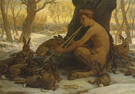 YOUNG MARSYAS (MARSYAS ENCHANTING THE HARES)