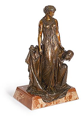 EGYPTIAN PRINCESS by Etienne-Henri Dumaige - Auction record, sale price, and art valuation. Compare with similar artists and explore comparable artworks.