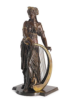 Figure of an Egyptian lady by Eutrope Bouret - Auction record, sale price, and art valuation. Compare with similar artists and explore comparable artworks.