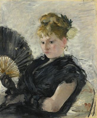 FEMME À L'ÉVENTAIL