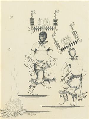 Apache Crown or Spirit Dancer