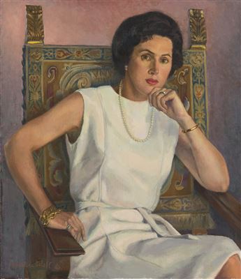 RETRATO DE LA SEÑORA LAURA VILLASEÑOR