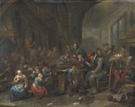 INTERIOR OF A SCHOOLROOM