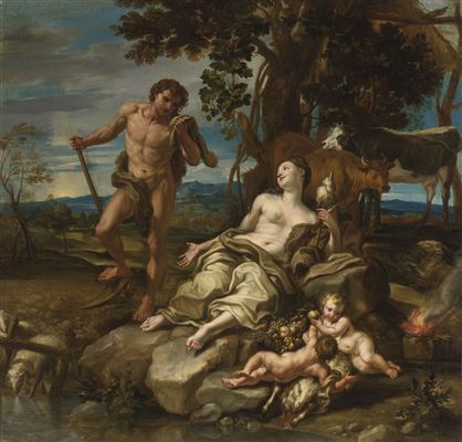 Sample artwork by Lorenzo de' Ferrari (1680 - 1744), known for painting - View similar artists and auction records