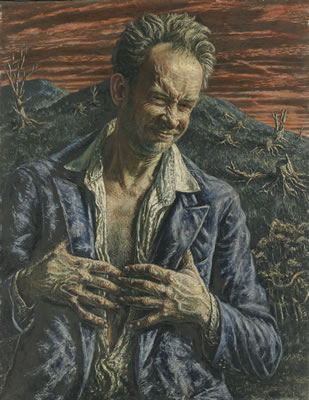 THE ANIMAL NATURE IN MAN by Emerson Burkhart - Auction record, sale price, and art valuation. Compare with similar artists and explore comparable artworks.
