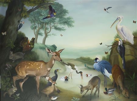 LOWER KINGDOM by Richard Wathen - Auction record, sale price, and art valuation. Compare with similar artists and explore comparable artworks.