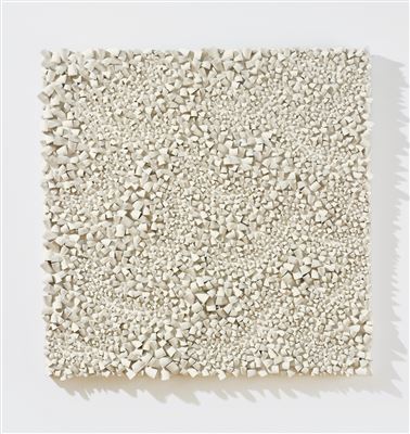 Sample artwork by Sergio Camargo (1930 - 1990), known for non objective painting and constructivist sculpture - View similar artists and auction records