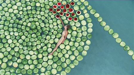 Sample artwork by Sigalit Landau (Born 1969), known for macabre video, installations-conceptual, performance art - View similar artists and auction records