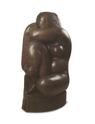 GRANDE BAIGNEUSE ACCROUPIE