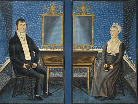 JOHN BICKEL AND CATERINA BICKEL (2) by Jacob Maentel - Auction record, sale price, and art valuation. Compare with similar artists and explore comparable artworks.