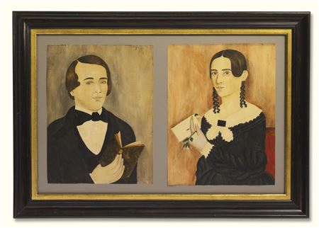 Sample artwork by Mary Tucker (mid 19th century), known for portrait painting - View similar artists and auction records