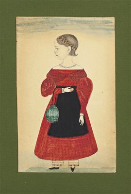 YOUNG GIRL IN RED