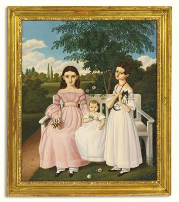 Sample artwork by Henry Walton (1820 - 1873), known for naive portrait, landscape, still life - View similar artists and auction records